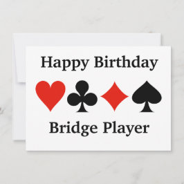Juegos de la tarjeta del jugador de puente del