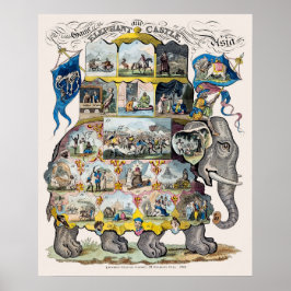 Juegos de mesa de vintage - Impresión artística