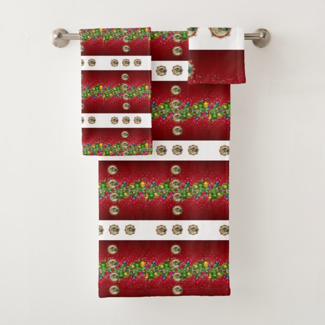 Juegos de Toallas de Baño Navidad (In situ)