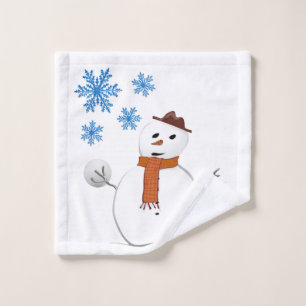 Juegos de toallas de baño para navidades, hombre d