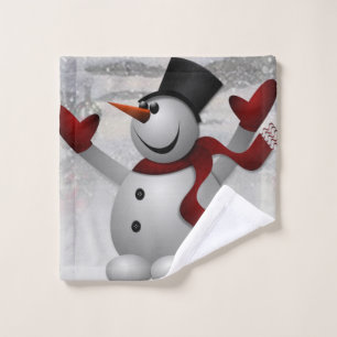 Juegos de toallas de baño para navidades, hombre d