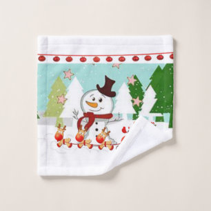 Juegos de toallas de baño para navidades, hombre d