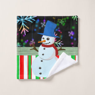 Juegos de toallas de baño para navidades, hombre d