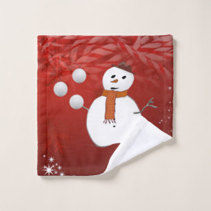 Juegos de toallas de baño para navidades, hombre d