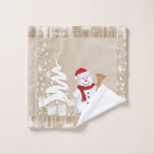 Juegos de toallas de baño para navidades, hombre d