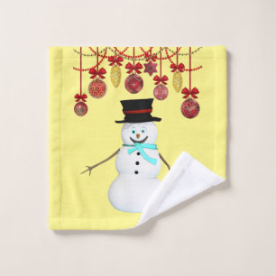 Juegos de toallas de baño para navidades, hombre d