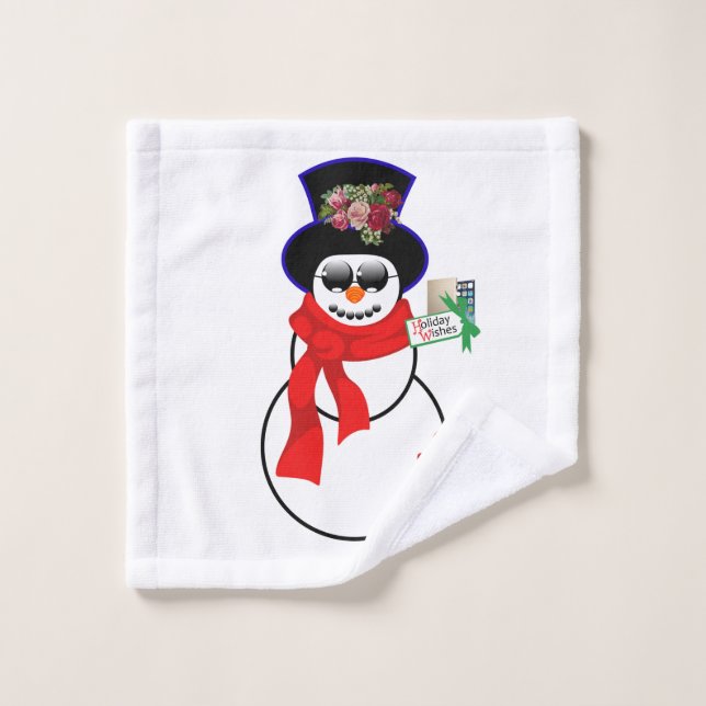 Juegos de toallas de baño para navidades, Iphone d (Toallita)