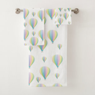 Juegos de Toallas de Baño Paracaídas Pastel