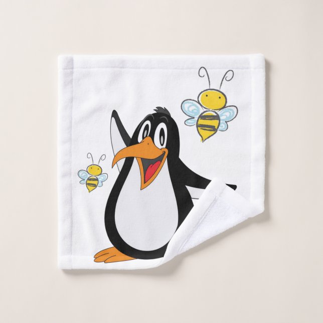 Juegos de toallas de baño Penguin Bumblebee (Toallita)