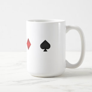 juegos del naipe 3D - taza de café