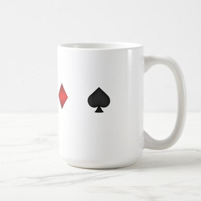 juegos del naipe 3D - taza de café (Derecha)