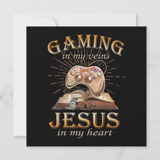 Juegos en mis venas, Jesús en mi corazón (Anverso)