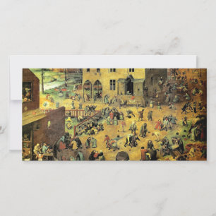 "Juegos infantiles" de Pieter Bruegel - 1560