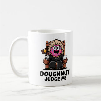 Juez de nogal me cute café taza para el amante del