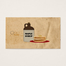 Jug Y Pancakes Maple Syrup Hang Etiqueta