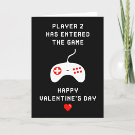 Jugador 2 - tarjeta de El día de San Valentín de v