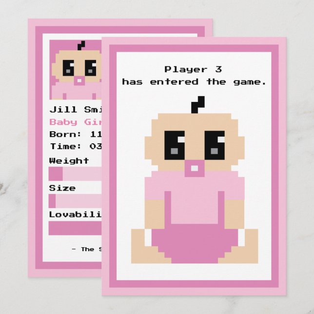 Jugador 3 juego introducido Tarjeta de llegada par (Anverso / Reverso)