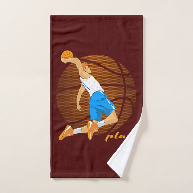  Jugador de baloncesto (Toalla de mano)