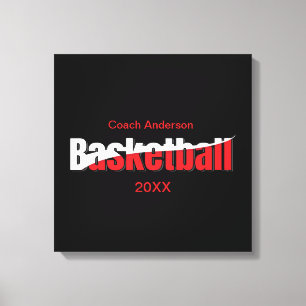 Jugador de Baloncesto Abstracto Swish - Arte de Pa