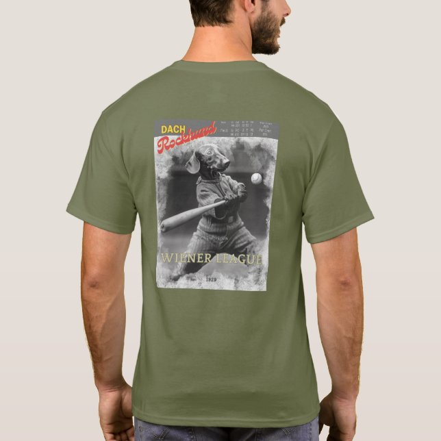 Jugador de baloncesto Dach Rockhund de la camiseta (Reverso)