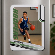 Jugador de Baloncesto Imán de Foto Personalizado G