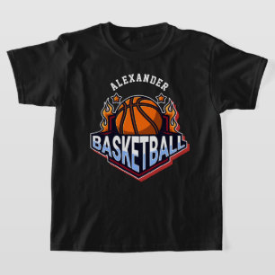 Jugador de baloncesto personaliza la camiseta