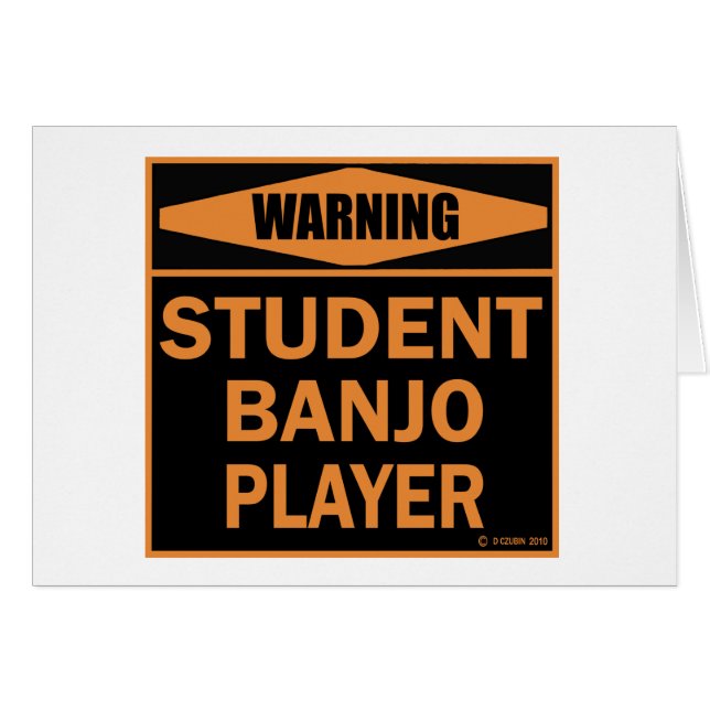 Jugador de Banjo Estudiantil (Anverso (Horizontal))