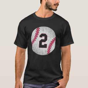 Jugador De Béisbol Segundo Cumpleaños Jersey De Bé