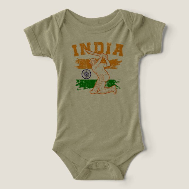 Jugador de Cricket de la India (Diseño delantero )