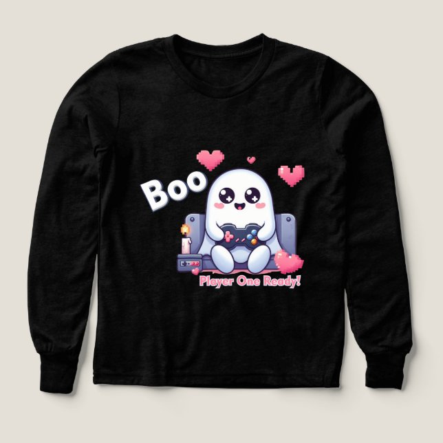 Jugador De Fantasma Cuto - Boo Player One Ready! (Diseño frontal)