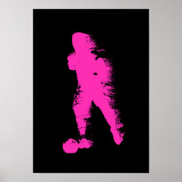 Jugador de fútbol - Arte abstracto de acuarela