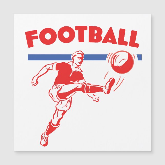 Jugador de fútbol de la década de 1950 (Anverso)