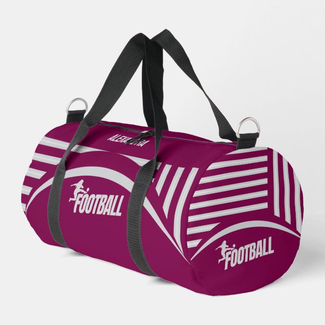 Jugador de fútbol, equipo, bolsa de regalo de cump (Esquina izquierda)