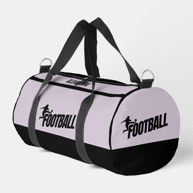 Jugador de fútbol, equipo, bolsa de regalo de cump (Esquina izquierda)