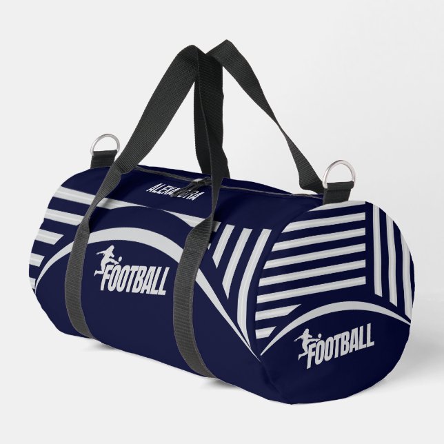 Jugador de fútbol, equipo, bolsa de regalo de cump (Esquina izquierda)