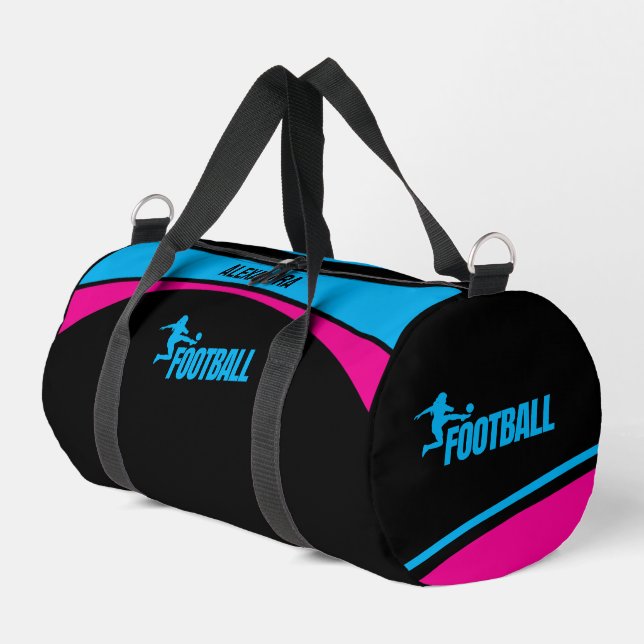 Jugador de fútbol, equipo, bolsa de regalo de cump (Esquina izquierda)