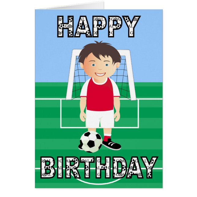 Jugador de fútbol lindo (Frente)