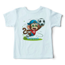 Jugador de Fútbol Mono Adorable
