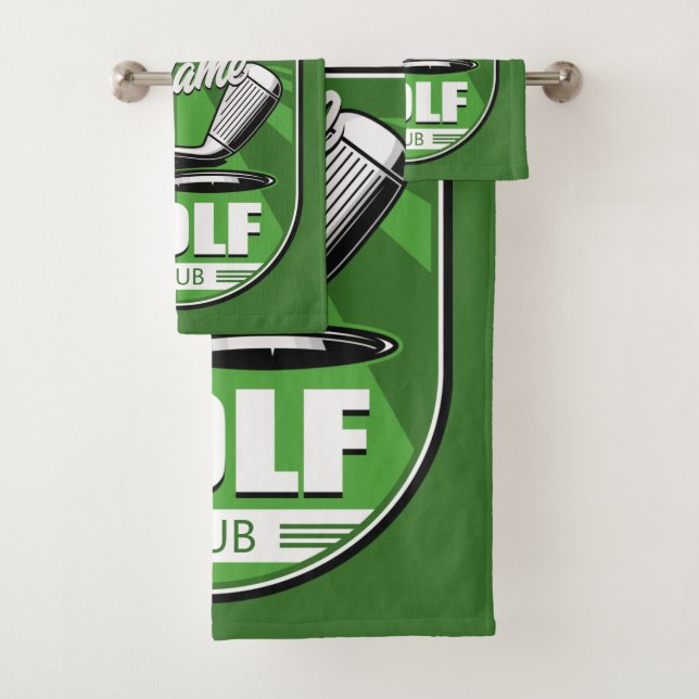 Jugador de Golf Club NAME Pro Golfer Personalizado (In situ)
