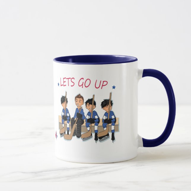 Jugador de hockey combinado de la taza (Derecha)