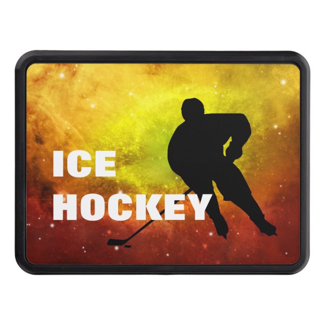 Jugador de hockey sobre hielo - cubierta de hitch  (Anverso)