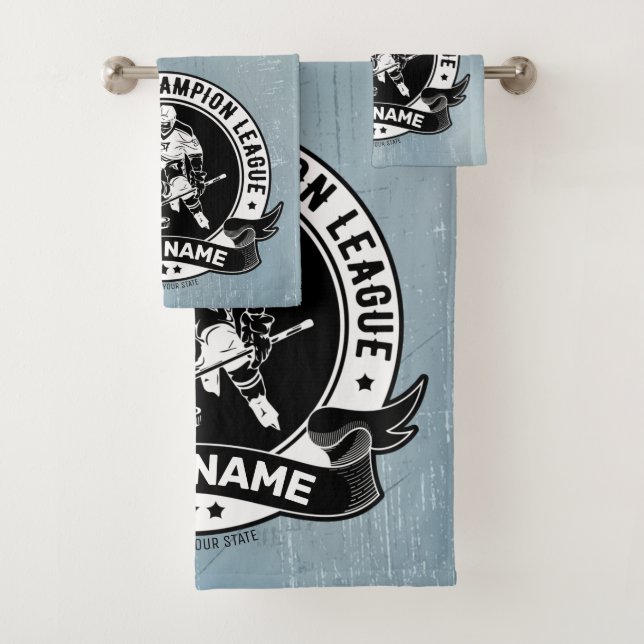 Jugador de hockey sobre hielo personalizado atleta (In situ)