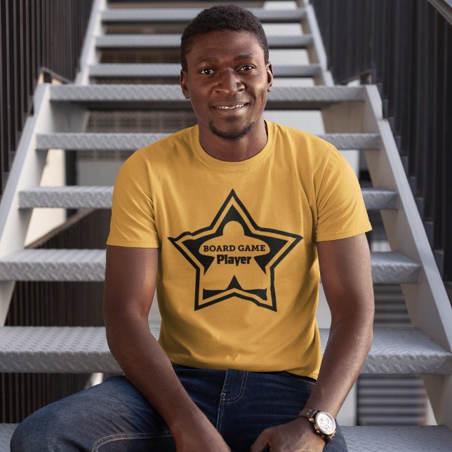 Jugador de juego de mesa Camisa de marco negro (Subido por el creador)