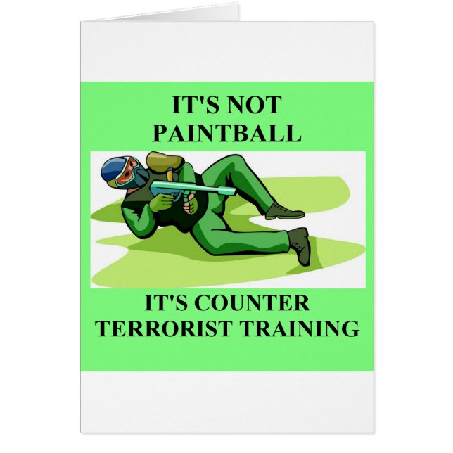 jugador de Paintball (Frente)