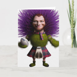 Jugador de rugby Scotch Thistle - Tarjeta de salud