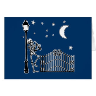 Jugador de saxofón del jazz del vudú