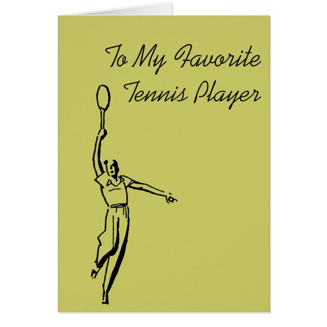 Jugador de tenis (Frente)