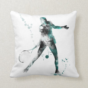 JUGADOR DE TENIS 3 - Cojín decorativo