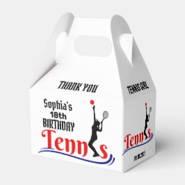 Jugador de tenis Chica, Chica de cumpleaños caja d