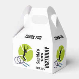 Jugador de tenis Chica, Chica de cumpleaños caja d